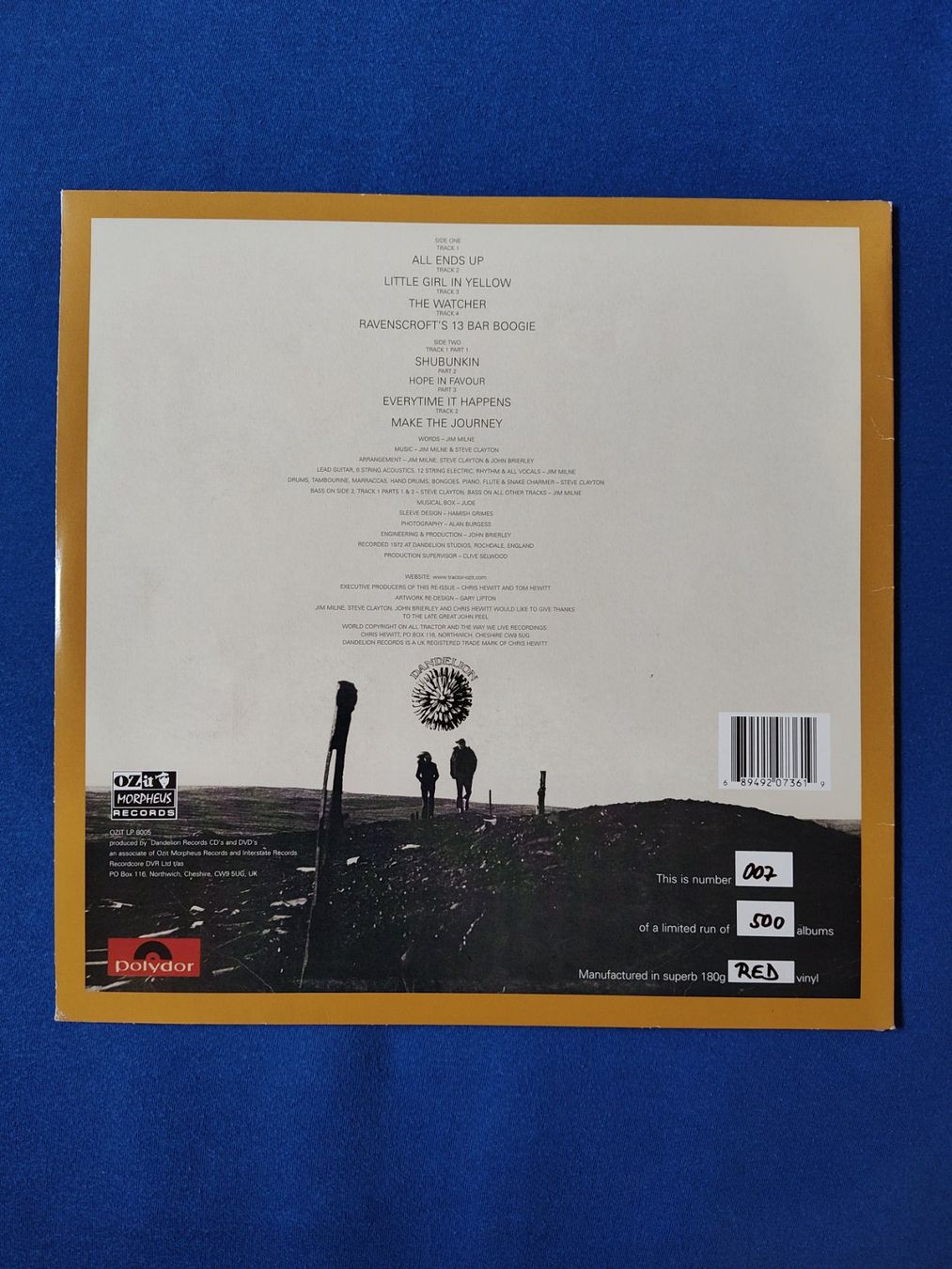 Schallplatten: LP TRACTOR - Same – Gebraucht aus Bettlach von galileo-records 1