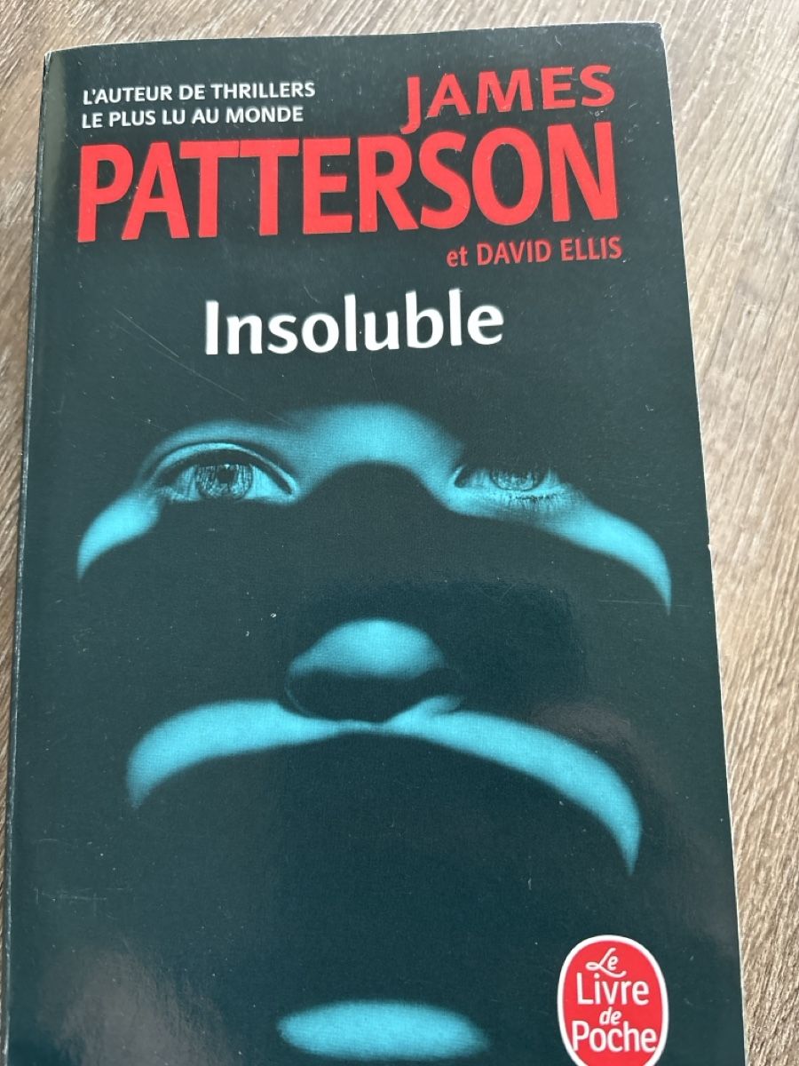 Libri: J.Patterson- Insoluble  – Usato da Baden venduto da frb_2cjk