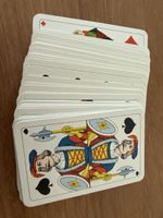 Jasskarten „französisch“ Spielkarten ascom Set mit Box 
