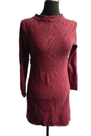 Gr. L BLUTSGESCHWISTER Kleid Ananas rost/drot Strech s.Masse