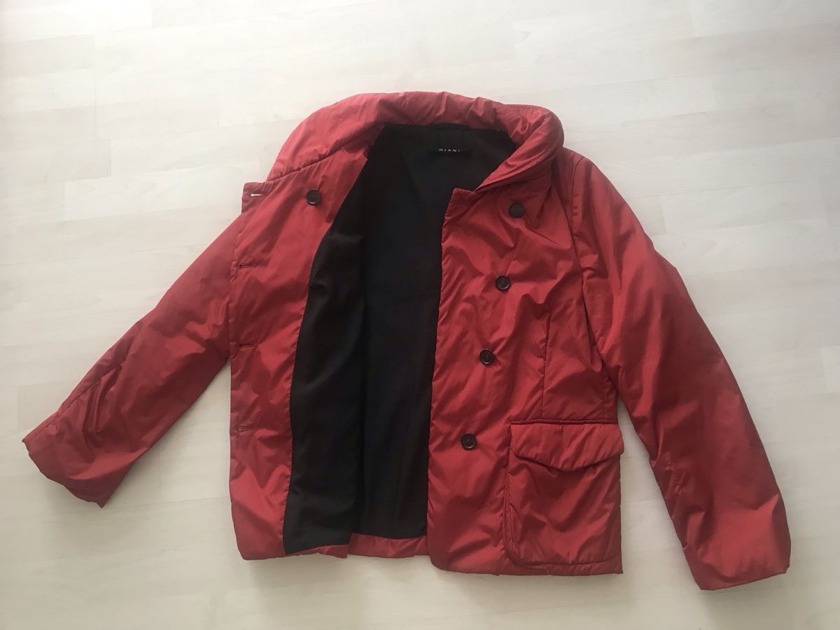 Jacken: Designer-Winterjacke, warmes Rot, Grösse M – Gebraucht aus Bremgarten AG von Belana0 3