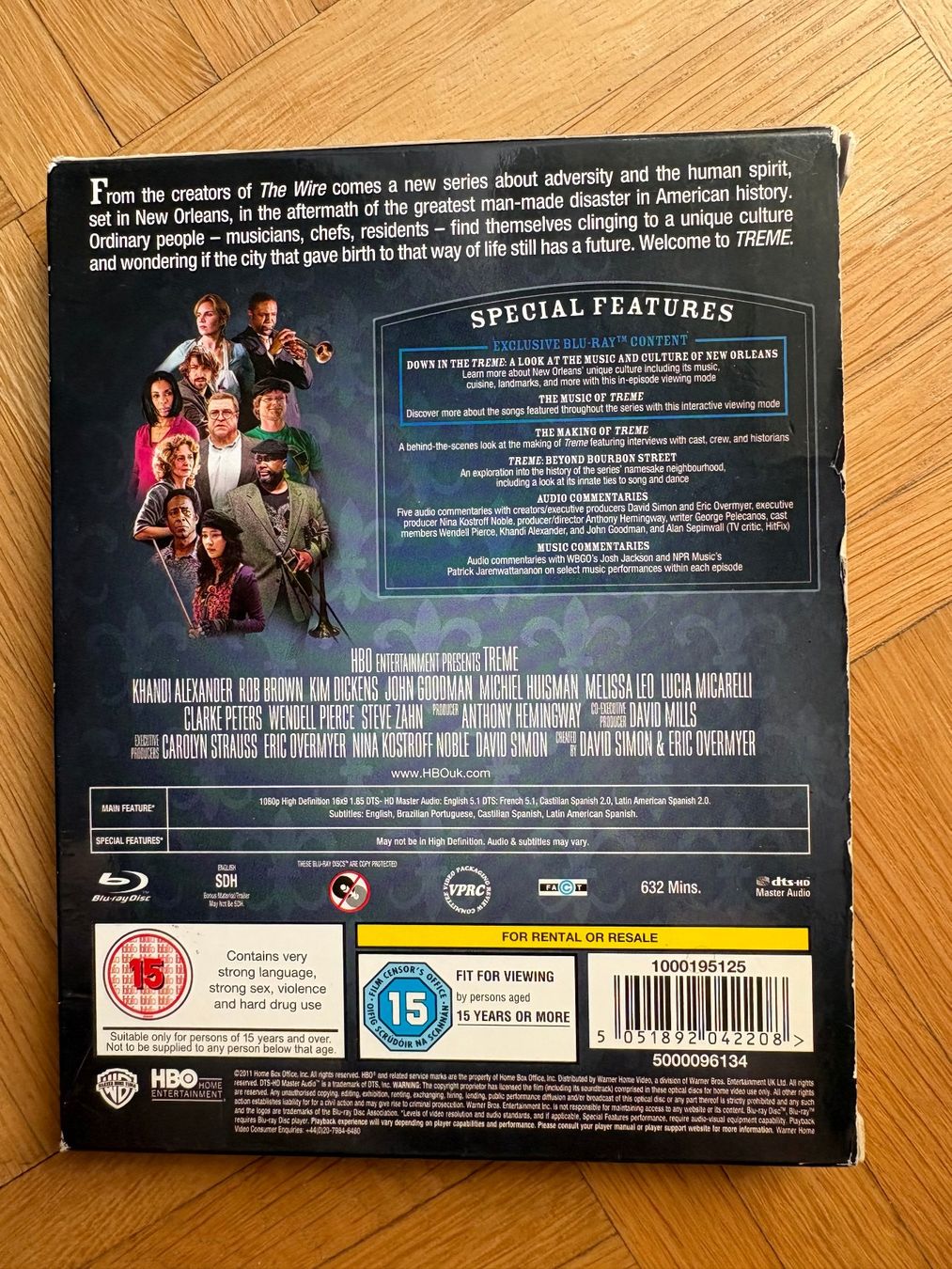 Tutti i DVDs: Treme - The Complete First Season - mit Slipcase - Blu-ray – Usato da Zürich venduto da Malcom 6