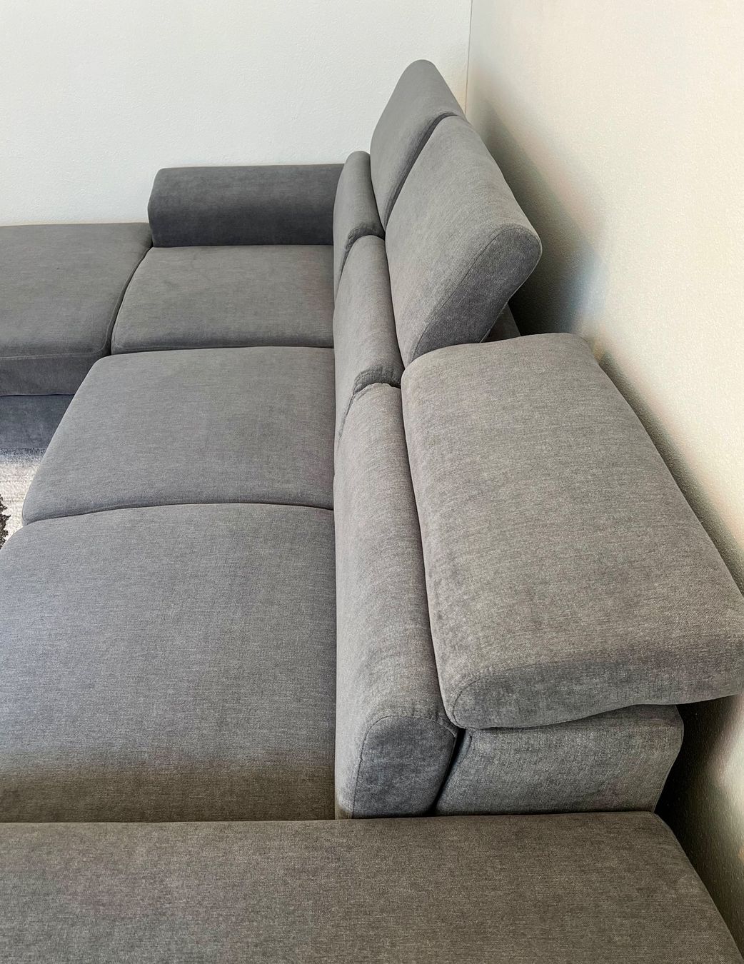 Divani: Xora Ecksofa Blau/Grau mit Schlaffunktion – Usato da Horgen venduto da sch_ly86 4