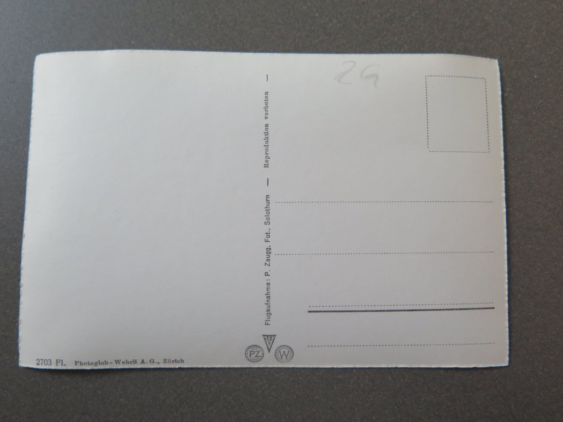Cartoline postali: ZUG - FLUGAUFNAHME – Usato da Wittenbach venduto da lipasal 1