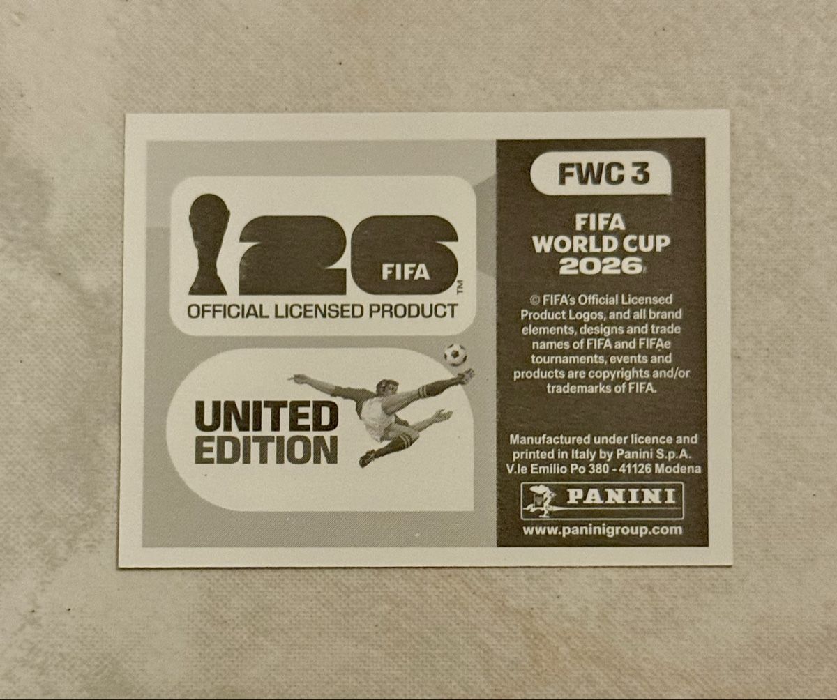 Panini Sammelbilder & Trading cards: Panini WM 2026!!! FWC 3 – Neu (gemäss Beschreibung) aus Oberentfelden von NunoLouro 1