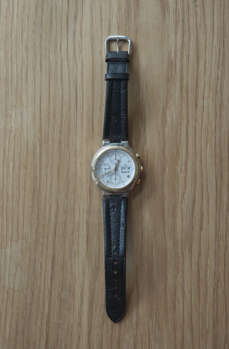 Baume & Mercier Orologi: Baume & Mercier Formula S 18K Gold Chronograph – Usato da Glattpark(Opfikon) venduto da ale_mg8x 7