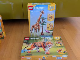 Lego Creator 3in1 Tiersafari 31150 + Tiger 31129