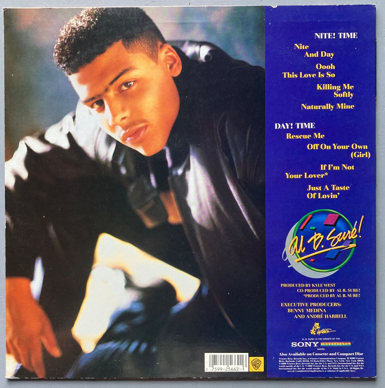 Dischi in vinile: AL B. SURE! - IN EFFECT MODE – Usato da Poliez-Pittet venduto da Newtown-Records 1