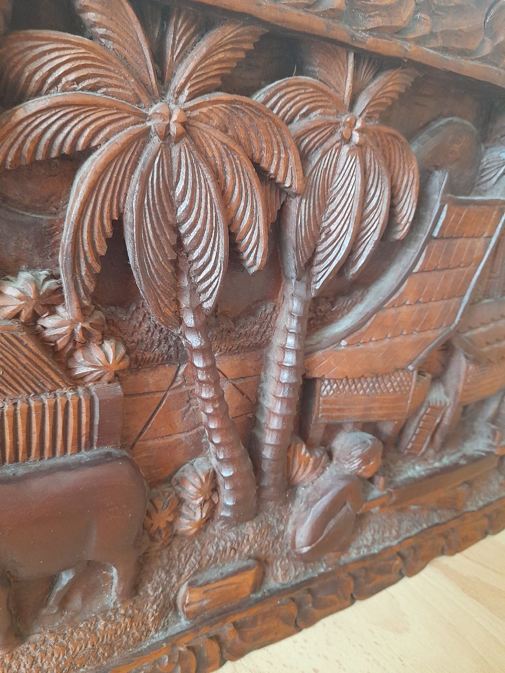 Tutte le decorazioni: Hand schnitzen altes Thailand Dorf – Usato da Glattbrugg venduto da B_B 2