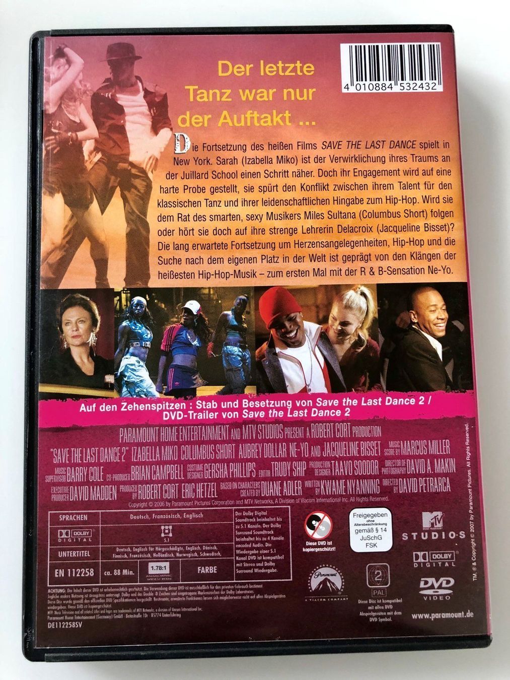 Tutti i DVDs: DVD - SAVE THE LAST DANCE 2 – Usato da Gommiswald venduto da Aloha.Spirit 1