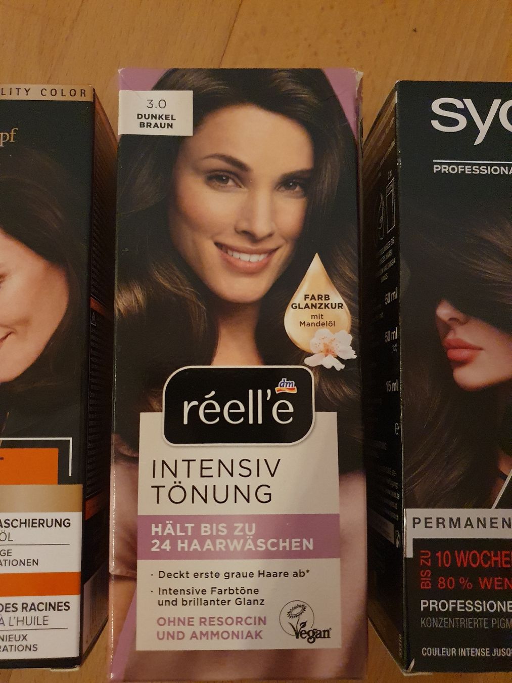 Färbemittel: Haarfarben Sets, Dunkelbraun – Neu und originalverpackt aus Steinach von Xamax18 3
