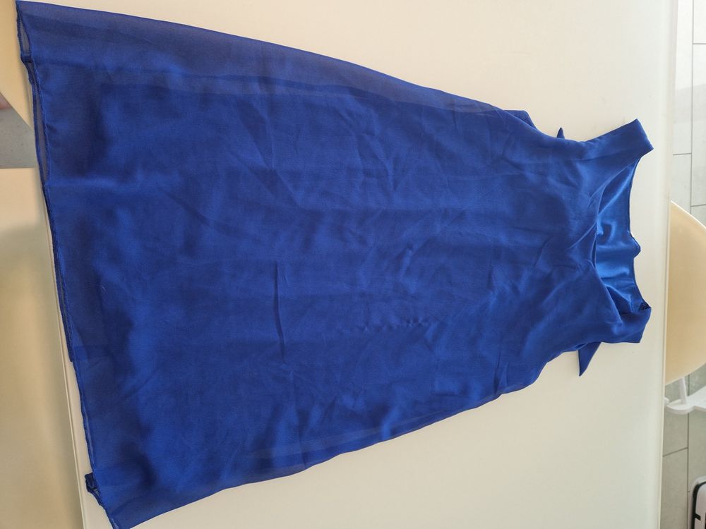 Luftiges blaues Sommerkleid Gr.M | Kaufen auf Ricardo