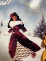 VIKTORIANISCHE  Barbie Puppe MIT SPIELDOSE ICE SKATING