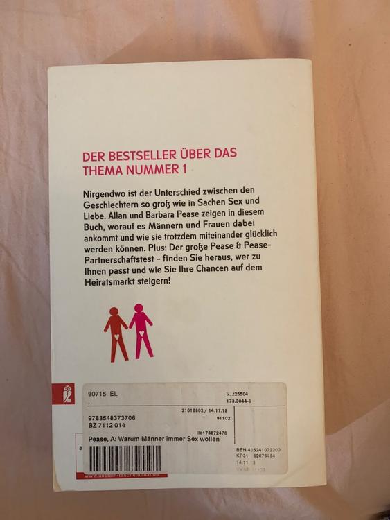 Warum Männer Immer Sex Wollen Und Frauen Von Der Liebe Träum Kaufen Auf Ricardo