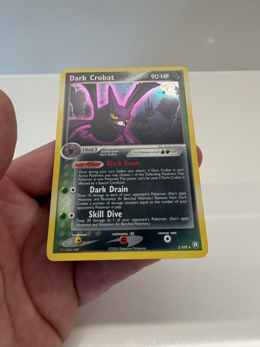 Pokémon Sammelbilder & Trading cards: Dark Crobat Holo Rare EX Team Rocket Returns 2004 – Gebraucht aus Arlesheim von WungaBunga 3