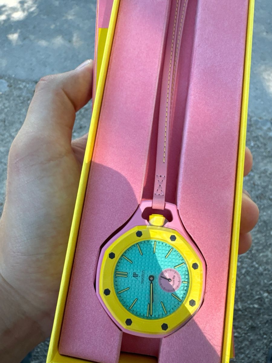Audemars Piguet Orologi: Swatch x Audemars Piguet AP OTG ROZ – Nuovo e nell'imballaggio originale da Bern venduto da alekswhite 3