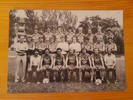 FC Basel 1893 Mannschaftskarte Saison 1981/82