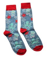 Socken Octopus/Tintenfisch/Krake/Qualle/Seestern