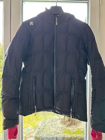 Schwarze Daunenjacke von Descente, Top Zustand