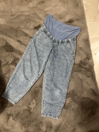 Bonprix Umstandsjeans, Gr. 44, hellblau, Top Zustand!