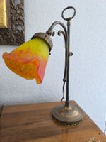 Tischlampe Art Deco, Messing