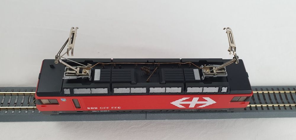 Bemo Modelleisenbahnen: Bemo 1262/402 SBB HGe 4/4 "Hergiswil" analog, OVP – Neu (gemäss Beschreibung) aus Seon von voAllBah 2