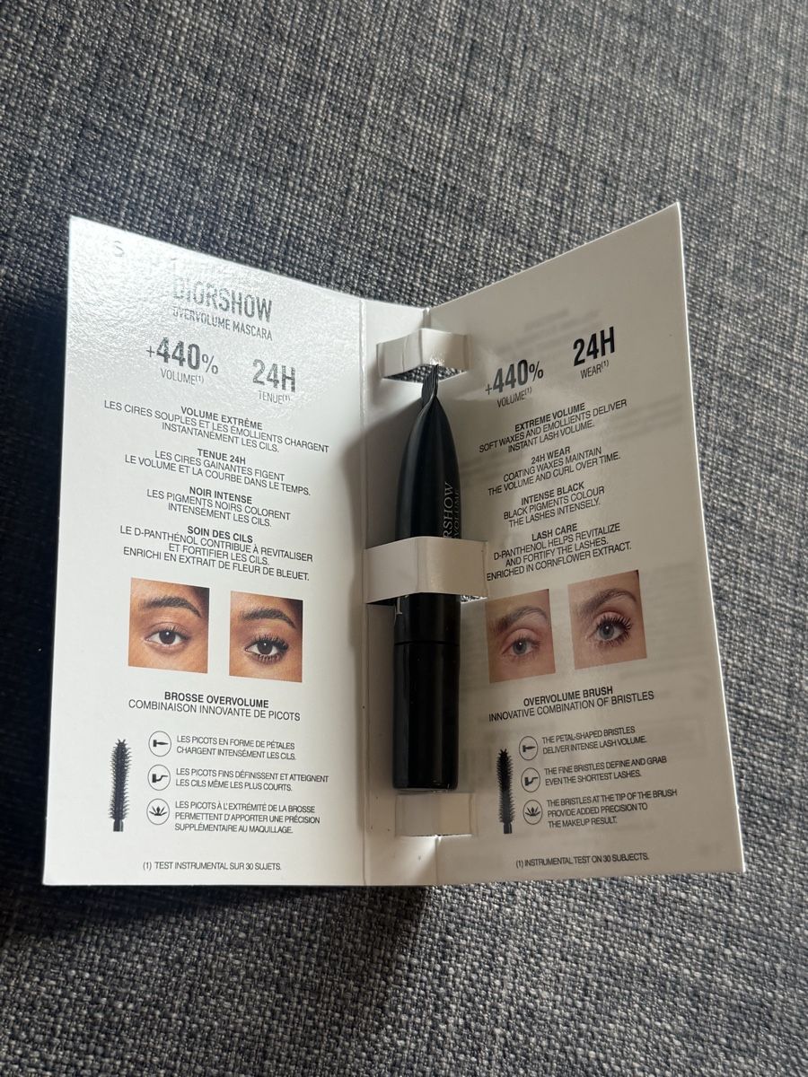 Dior Make-up: Diorshow Overvolume Mascara Black – Nuovo e nell'imballaggio originale da Luzern venduto da sas_r89l 1