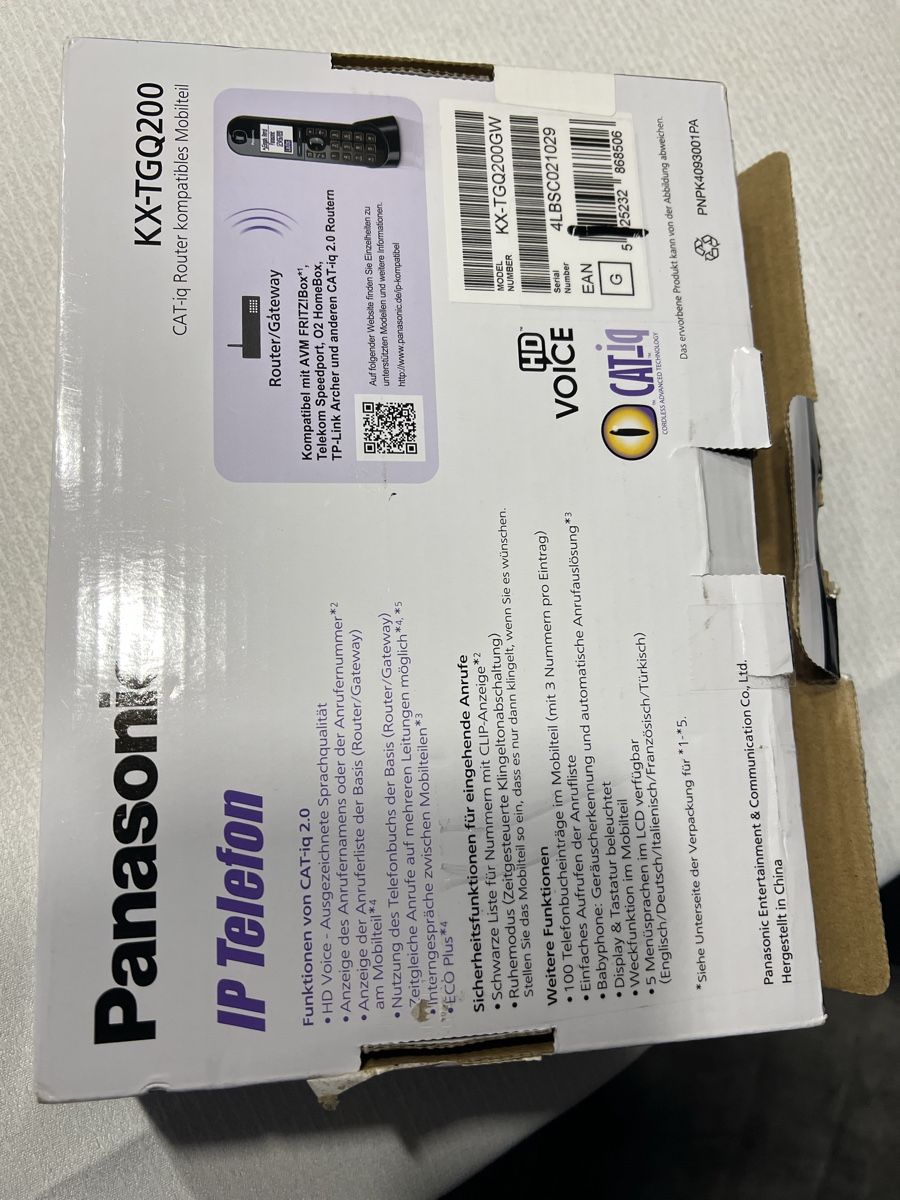 Panasonic Téléphones: Schnurloses Telefon – Neuf avec emballage d'origine à Tobel par honda955 4