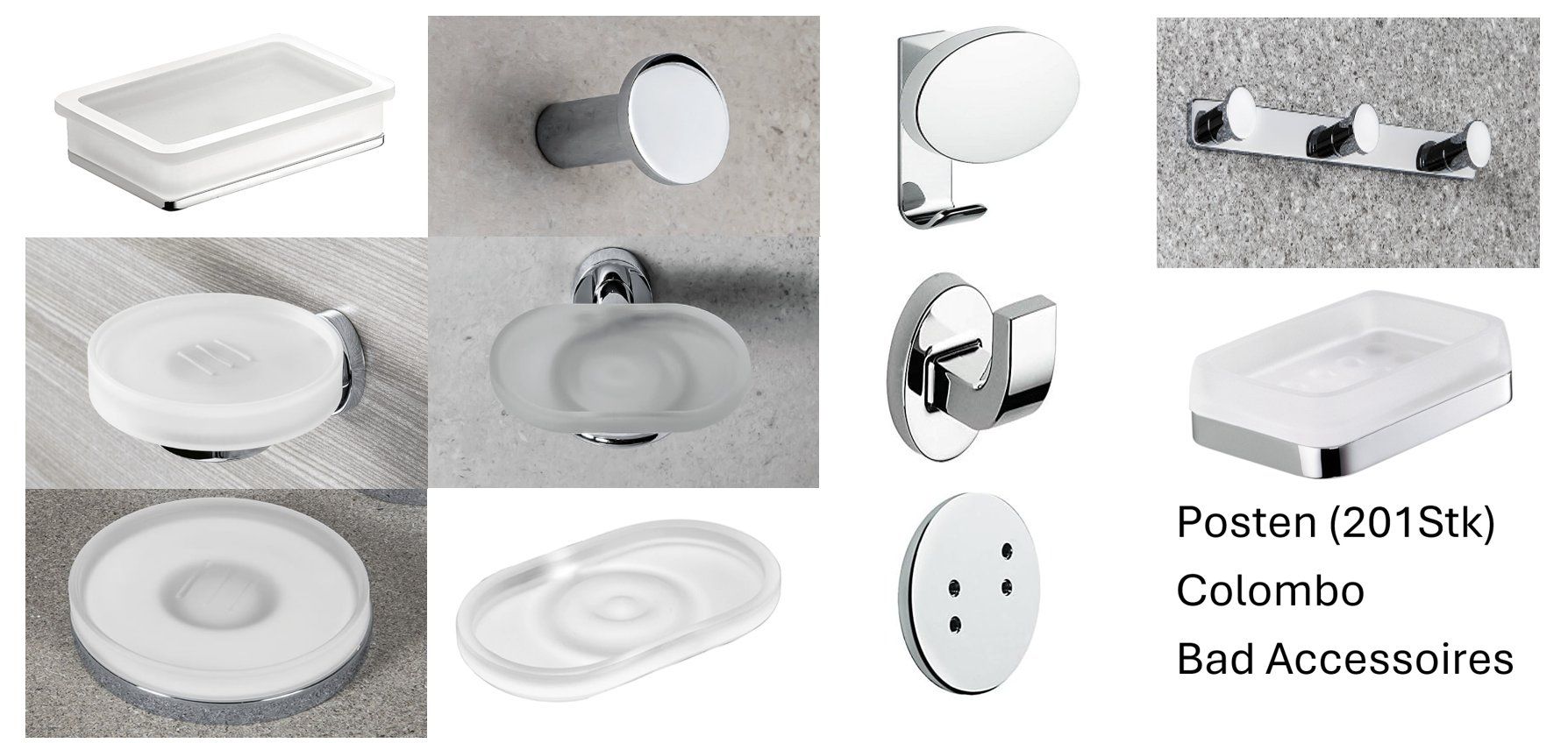 Portasapone: Posten (201Stk) Colombo Bad Accessoires – Nuovo (secondo la descrizione) da Derendingen venduto da Meisterstuecke