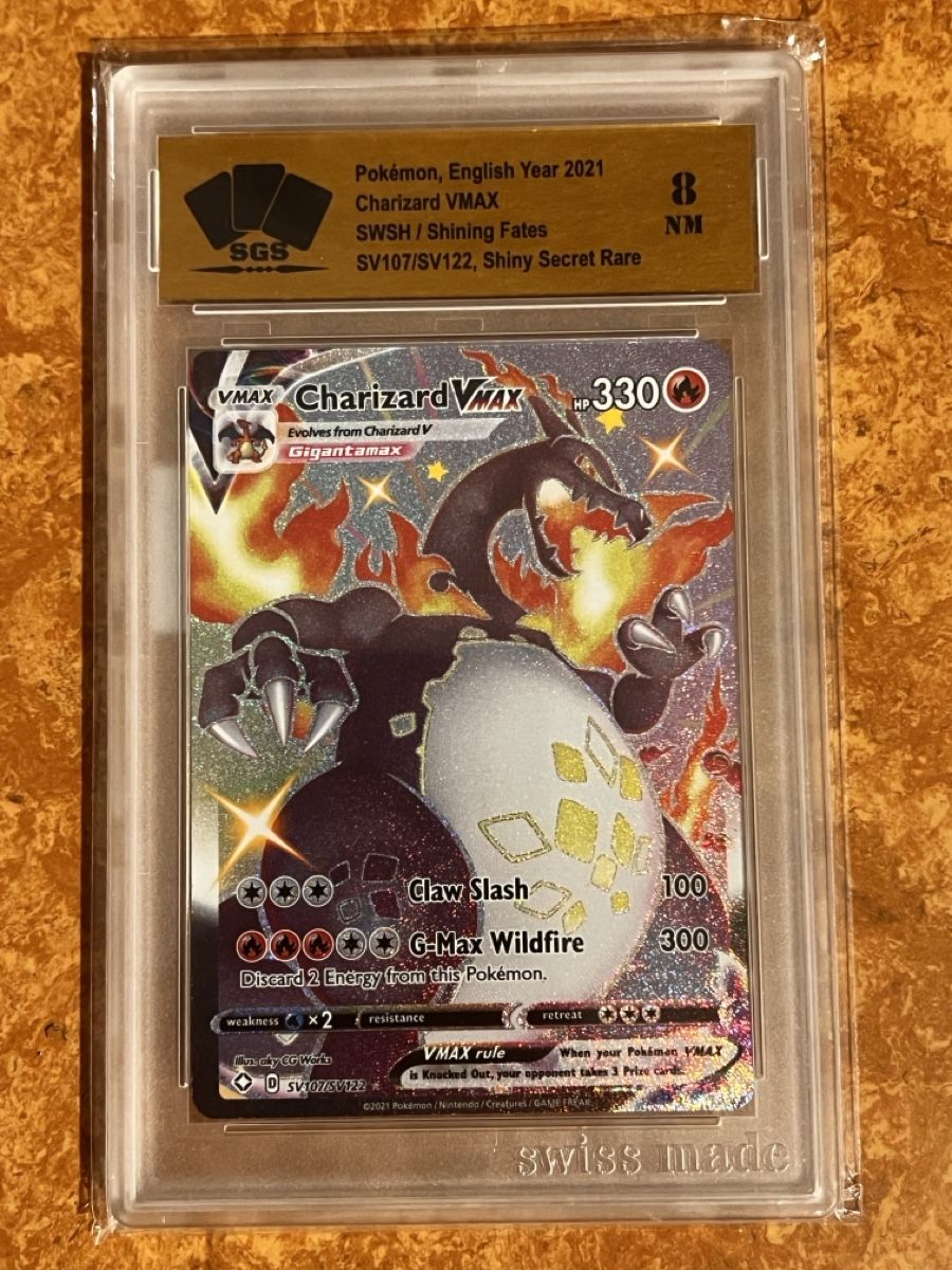 Pokémon Cartes à collectionner: Pokemon Charizard VMAX Shiny NM – Neuf (Voir description) à Thalwil par apudhelvetia