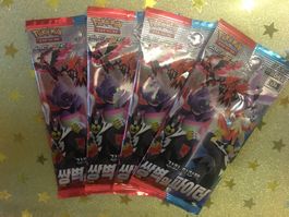 Cartes Pokémon Booster Pack coréen