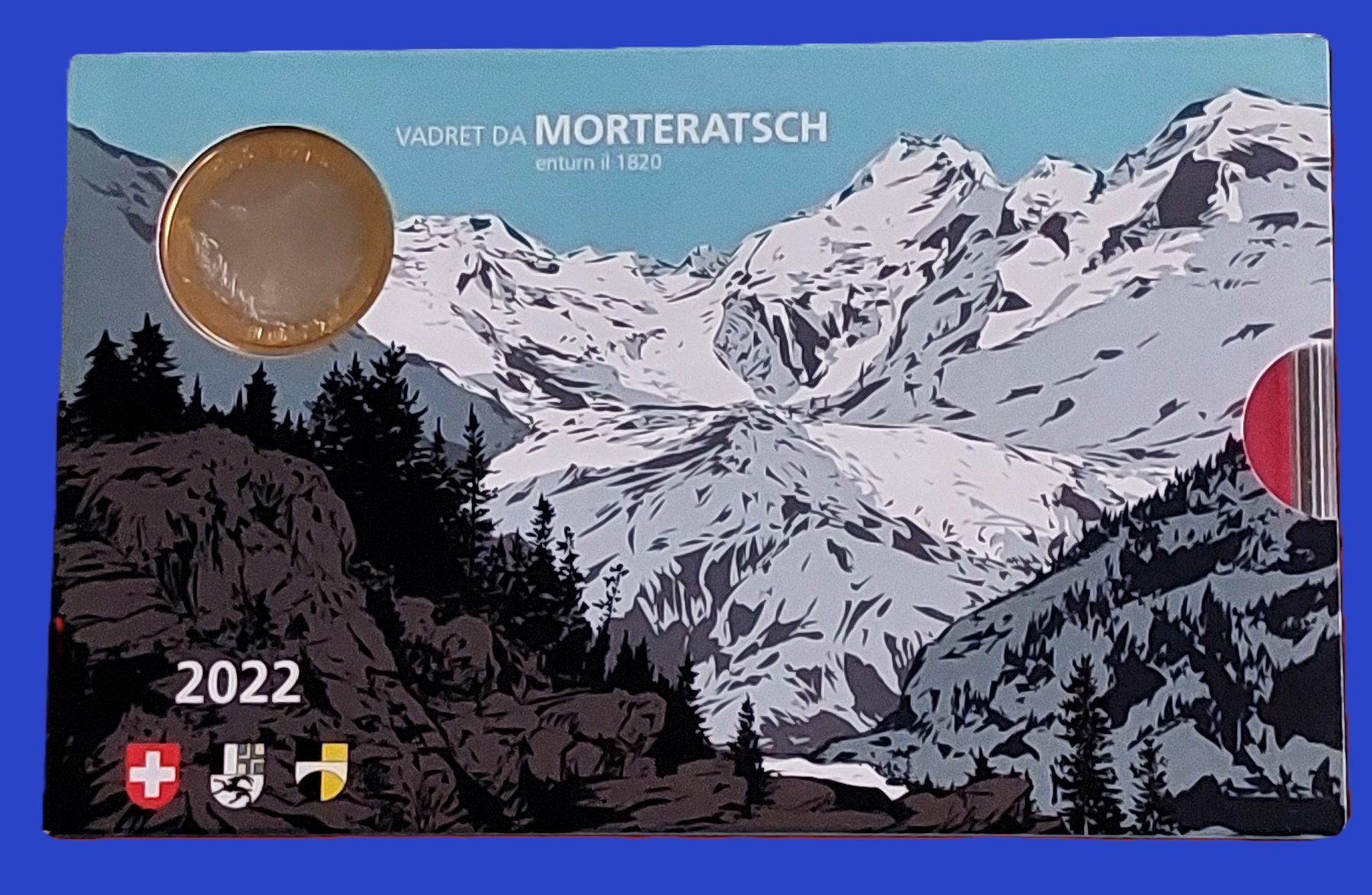 Tutti le monete: CH - Münzsatz 2022 stgl – Nuovo (secondo la descrizione) da Arch venduto da repros