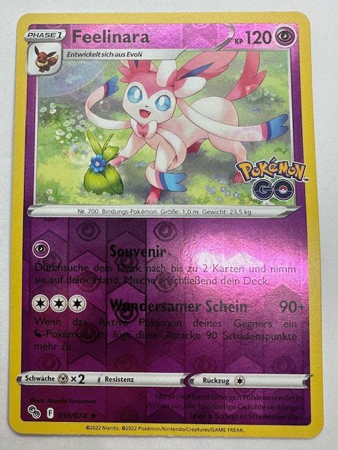 Pokémon Sammelbilder & Trading cards: Feelinara - Reverse Holo - Pokemon – Neu (gemäss Beschreibung) aus Nussbaumen AG von Pika-Shop