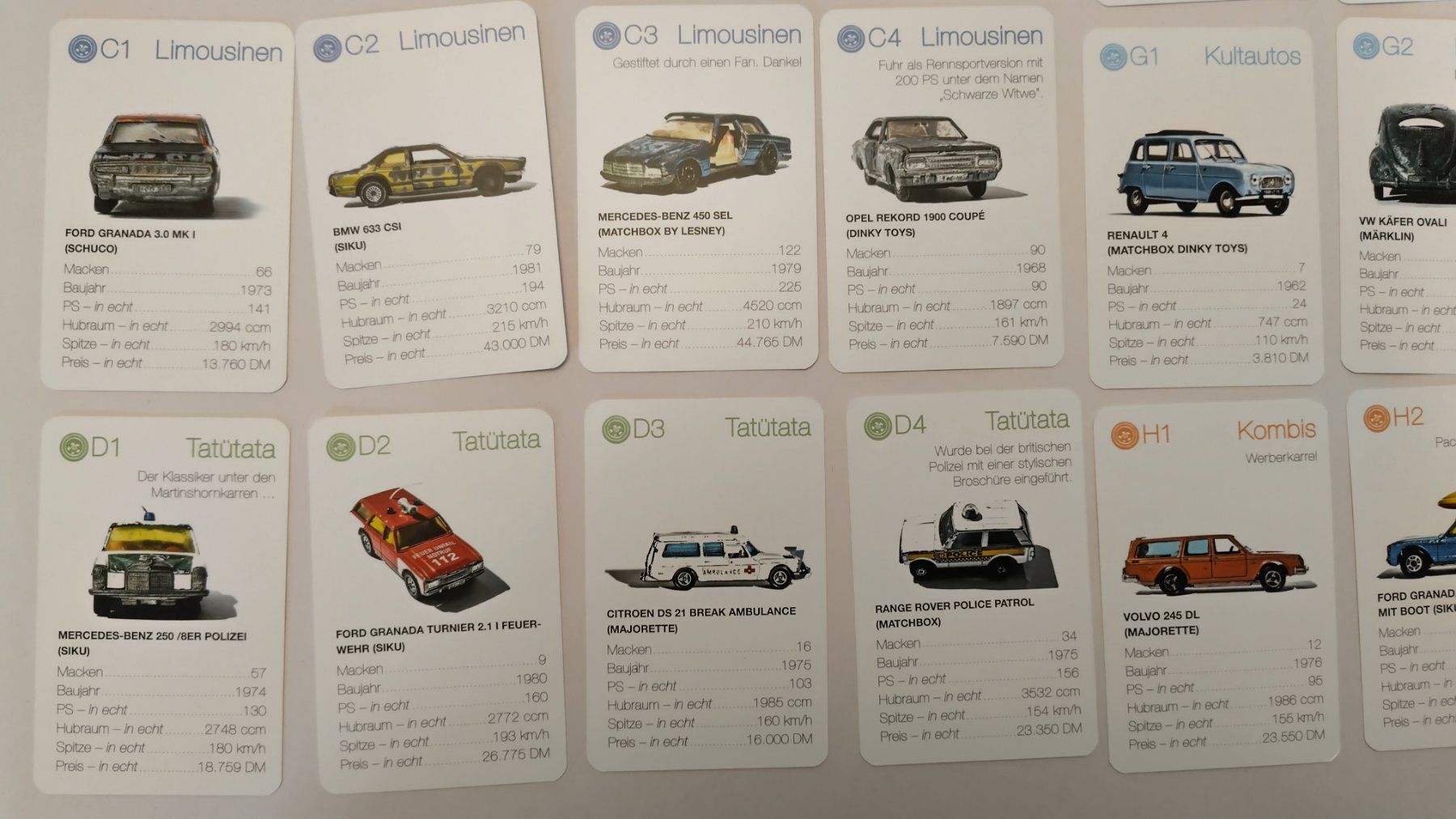 Spiele: Auto Quartett - Kinderzimmerhelden / Mit Blechdose ab Fr. 8. – Gebraucht aus Bellach von JingleJerry 6