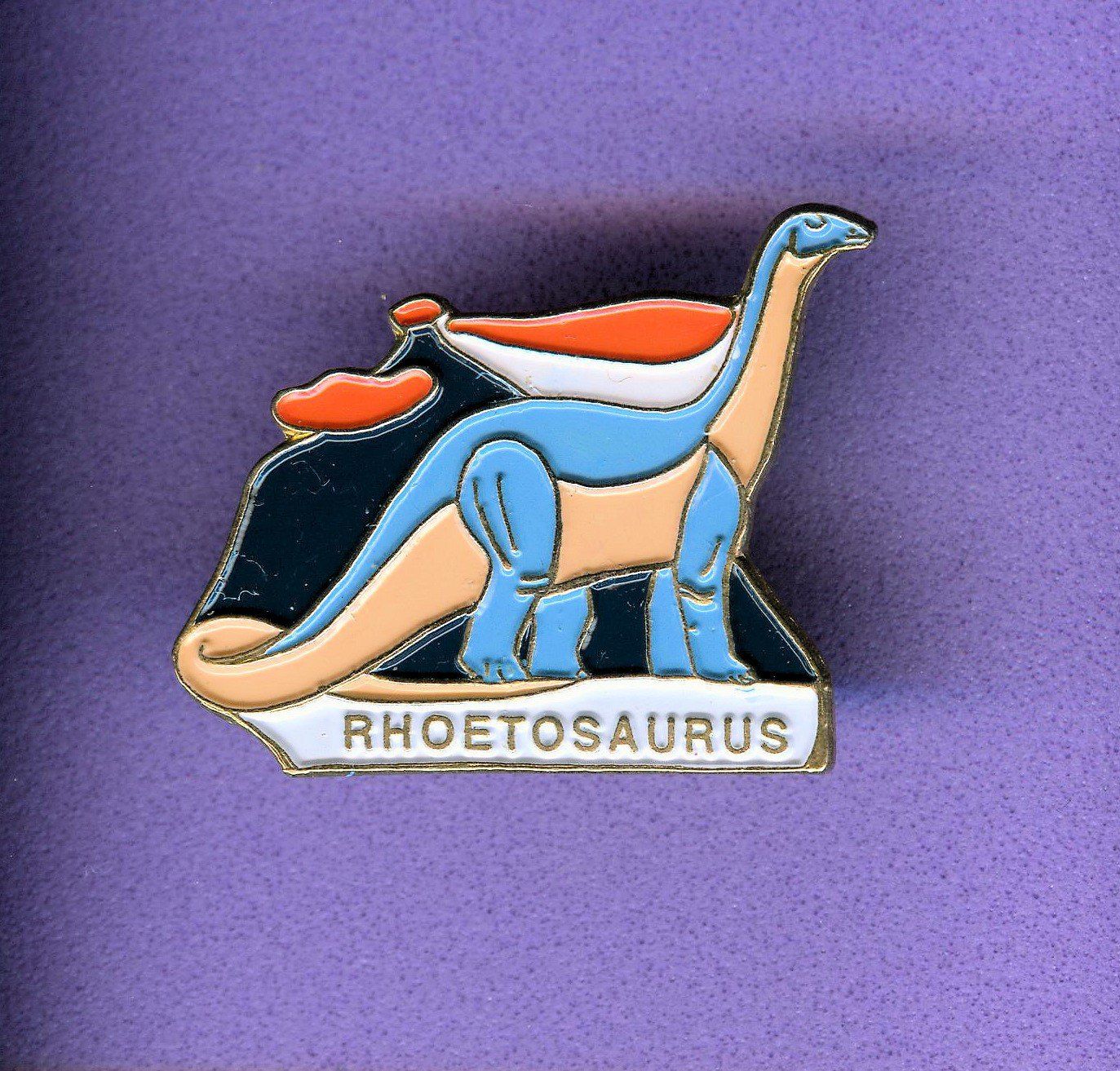 Placchette & Badge: Saurier  RHOETOSAURUS – Usato da Winterthur venduto da Sammleroase