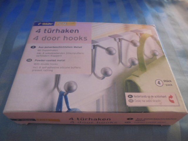 Eisenwaren: 5 Türhaken Metall – Neu und originalverpackt aus Hinwil von Glasperlen 4