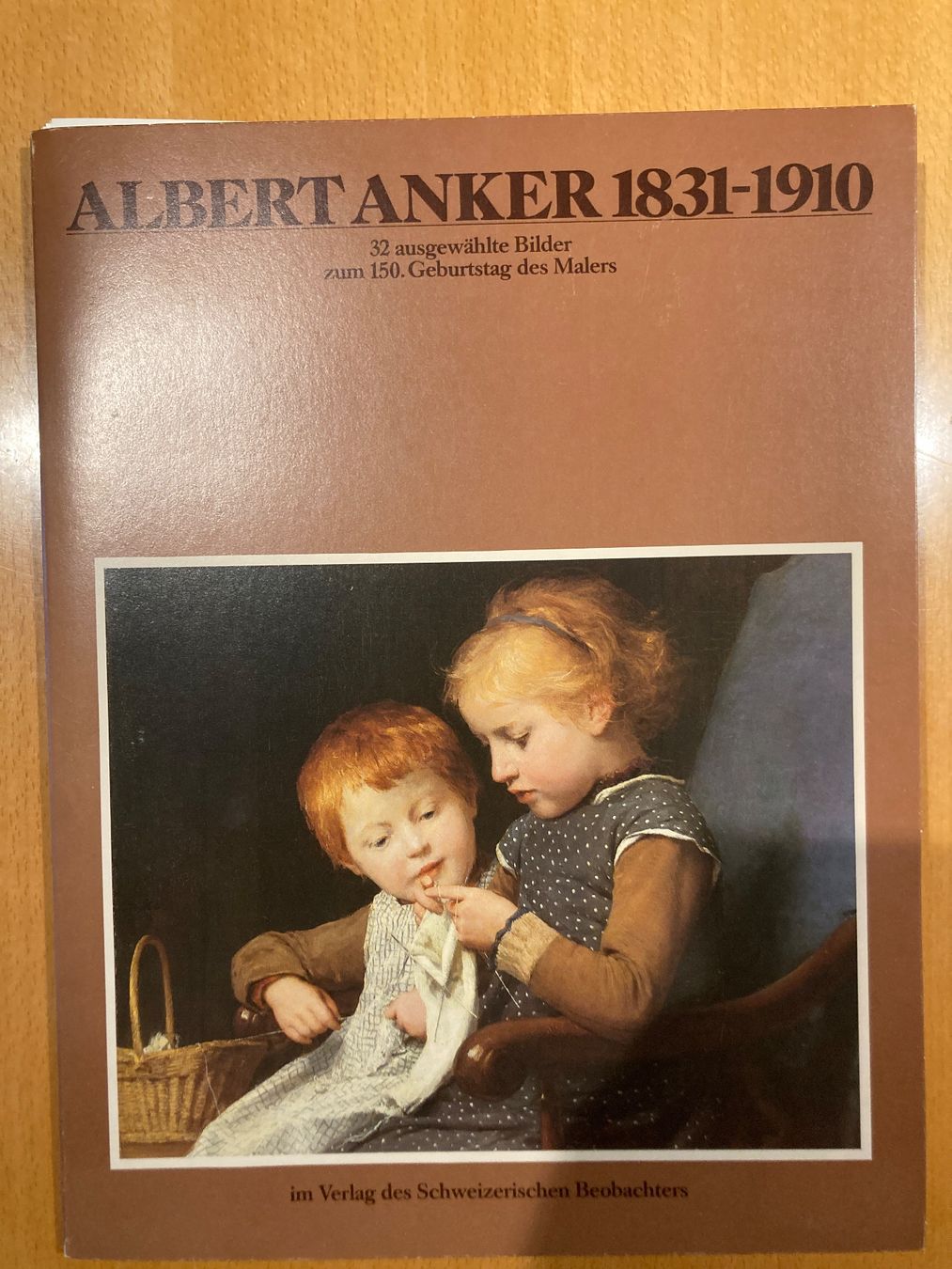 Poster & Bilder: Albert Anker-32 Ausgewählte Bilder, Kunstdrucke, Kunstmappe – Gebraucht aus Gelterkinden von froggy80