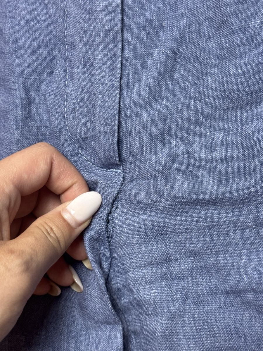 Gerry Weber Hosen:  Gerry Weber Leinenhose, blau – Gebraucht aus Bern von llina257 8