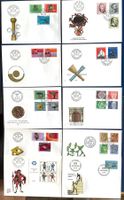1974 Schweiz FDC / Jahresausgabe
