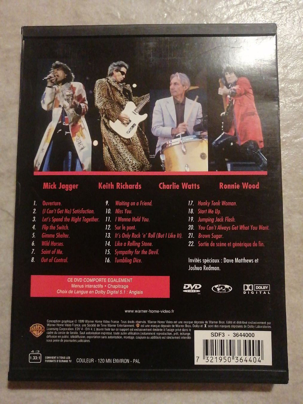Tutti i DVDs: The Rolling Stones, concert live – Usato da Chernex venduto da ced_zt5y 1