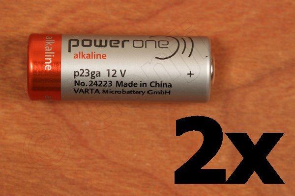 2 St. VARTA Batterie A23 12V bis 12.2020