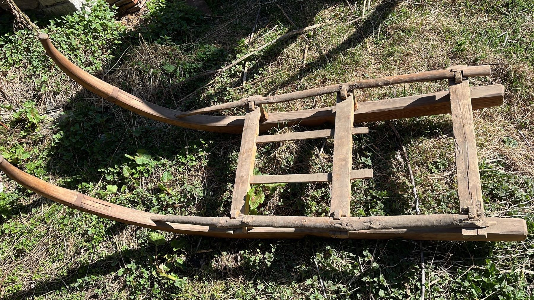 Slitta: Wunderschöne traditionelle Lötschentaler Hornschlitten – Usato da Solothurn venduto da Bagi1989 2