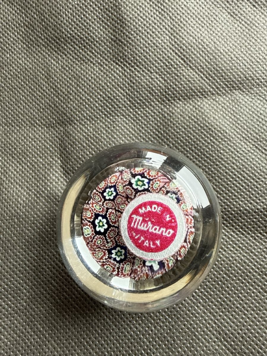 Murano Verres: Paperweight, Murano, millefiori – D'occasion à Basel par balenadelfino 3