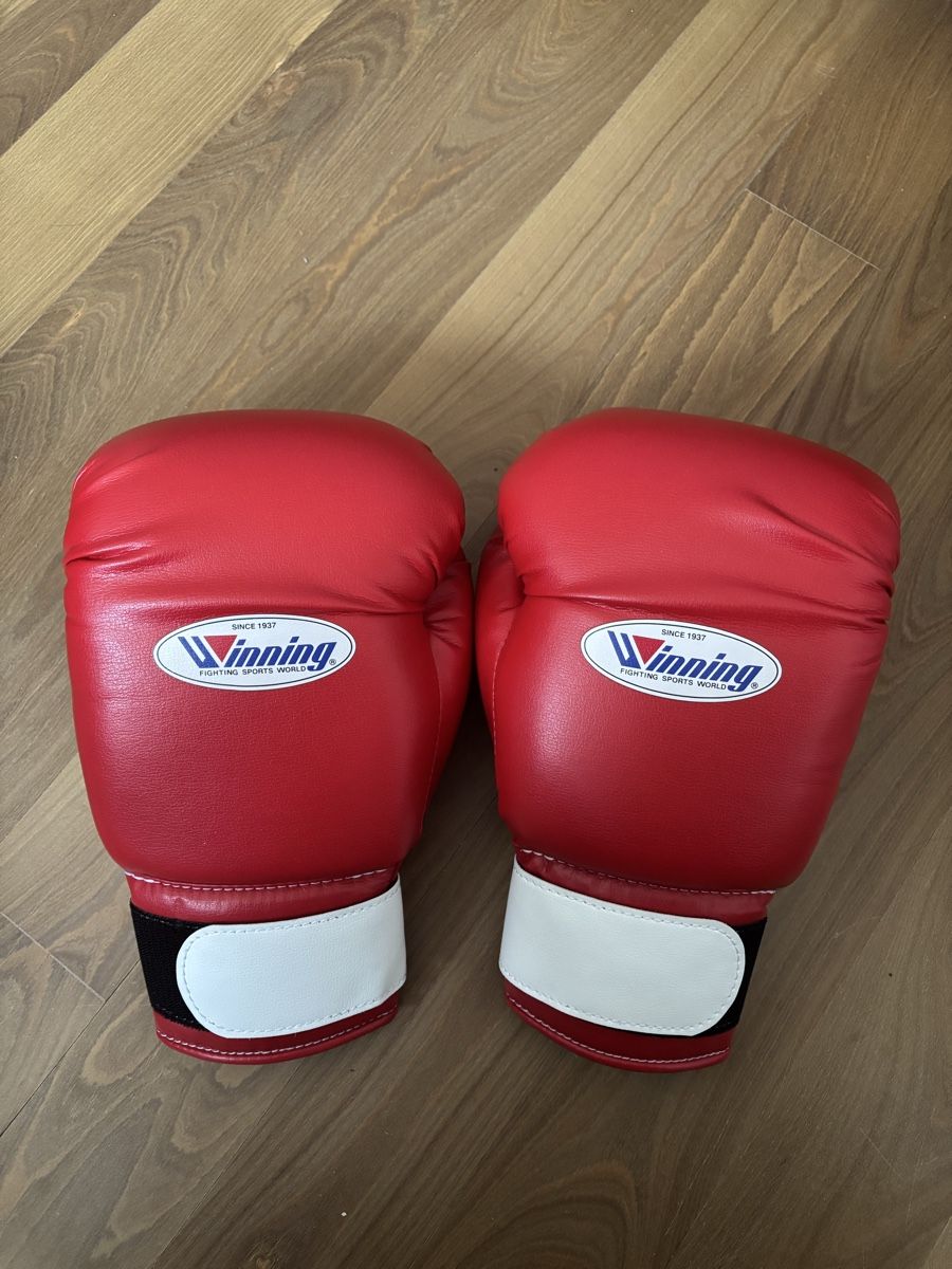 Guanti & manicotti: Winning Velco Boxhandschuhe 14 OZ – Nuovo (secondo la descrizione) da Zürich venduto da jam_ztm8