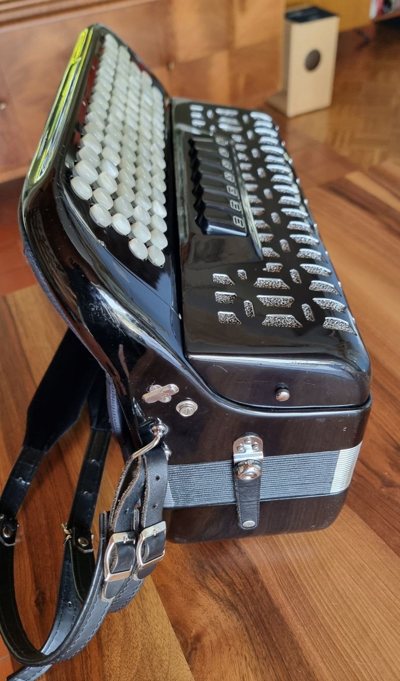 Strumenti musicali: Knopf-Akkordeon – Usato da Langendorf venduto da Schnezu 3