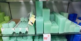 055 Posten Raureif Kerzen mint aus Liquidation