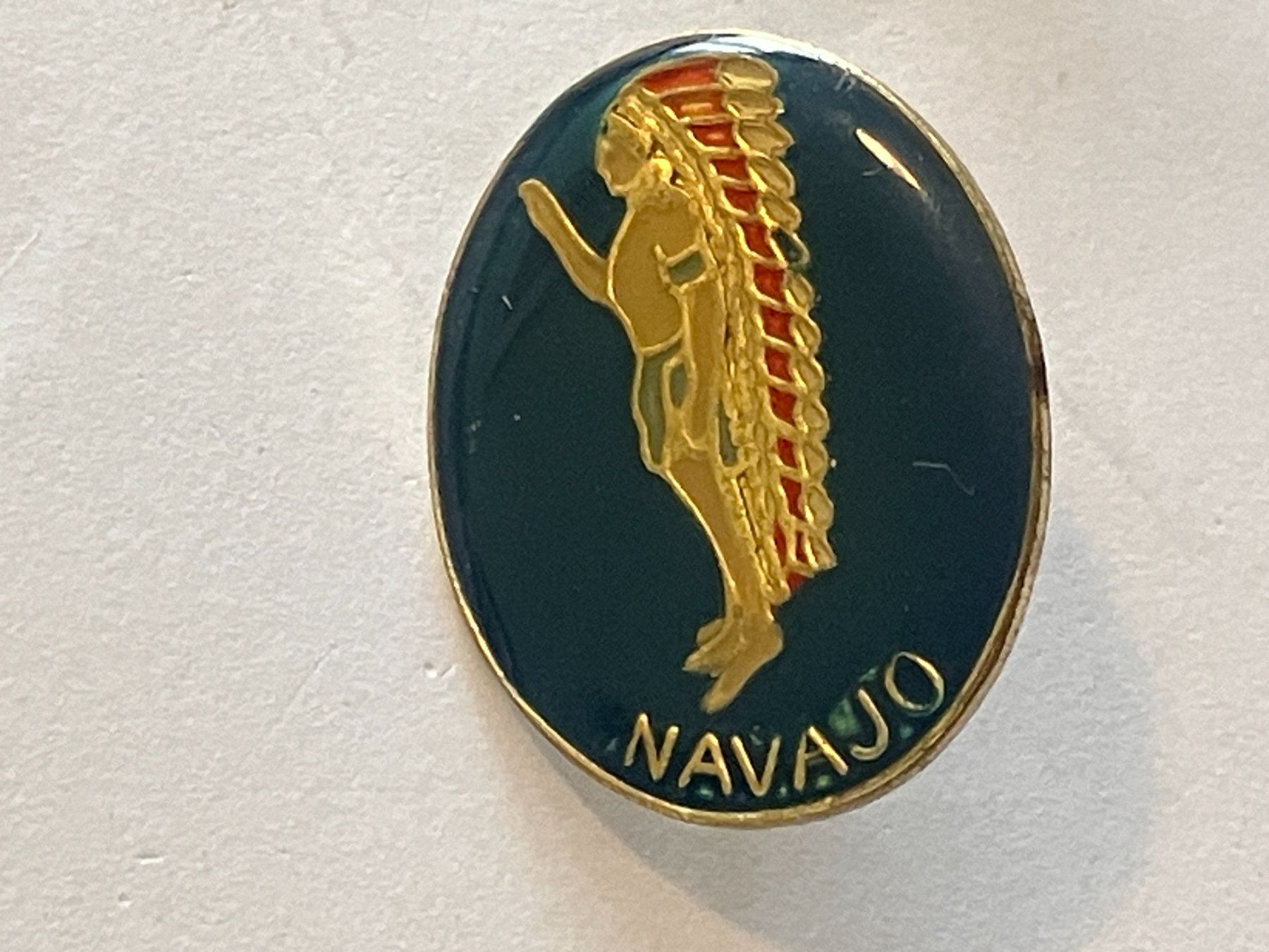 Placchette & Badge: 1 Pin Navajo – Usato da Basel venduto da djwwpp