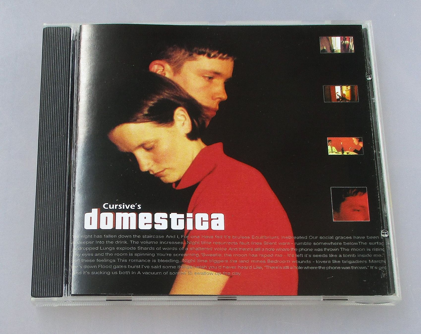 CD: CURSIVE - Domestica – Usato da Wattwil venduto da Muriel11