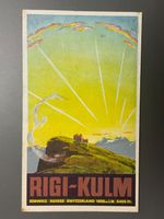 Rigi Kulm / Vitznau-Rigi-Bahn / tolle Panorama Illustration