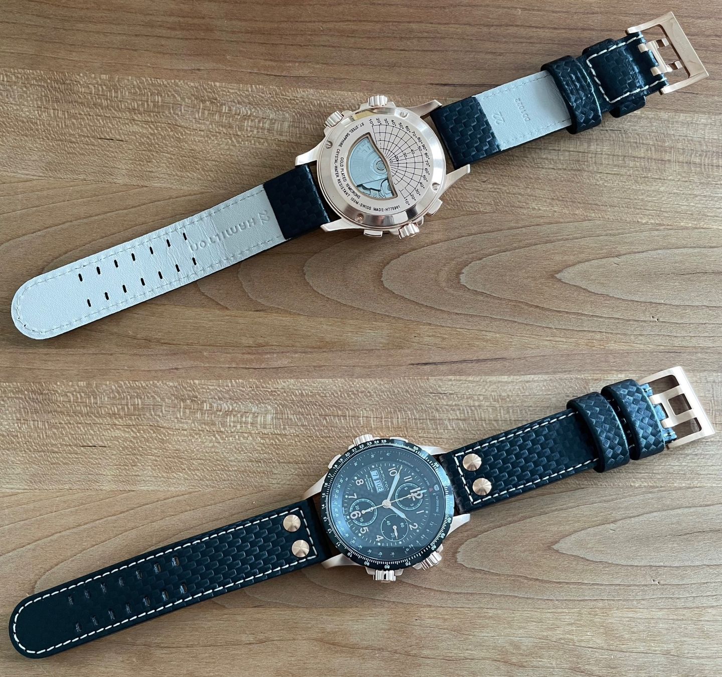Hamilton Uhren: Hamilton Khaki Aviation X-Wind Automatic  H776961 revidiert – Gebraucht aus Embrach von Canderau 9